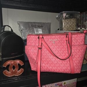 Rosey Red Michael Kors Crossbody Bag